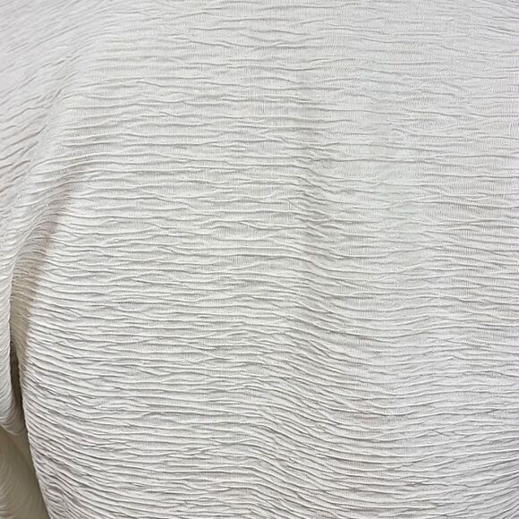 Ann Taylor Factory Off-White Faux Wrap VNeck Blouse - Picture 9 of 16